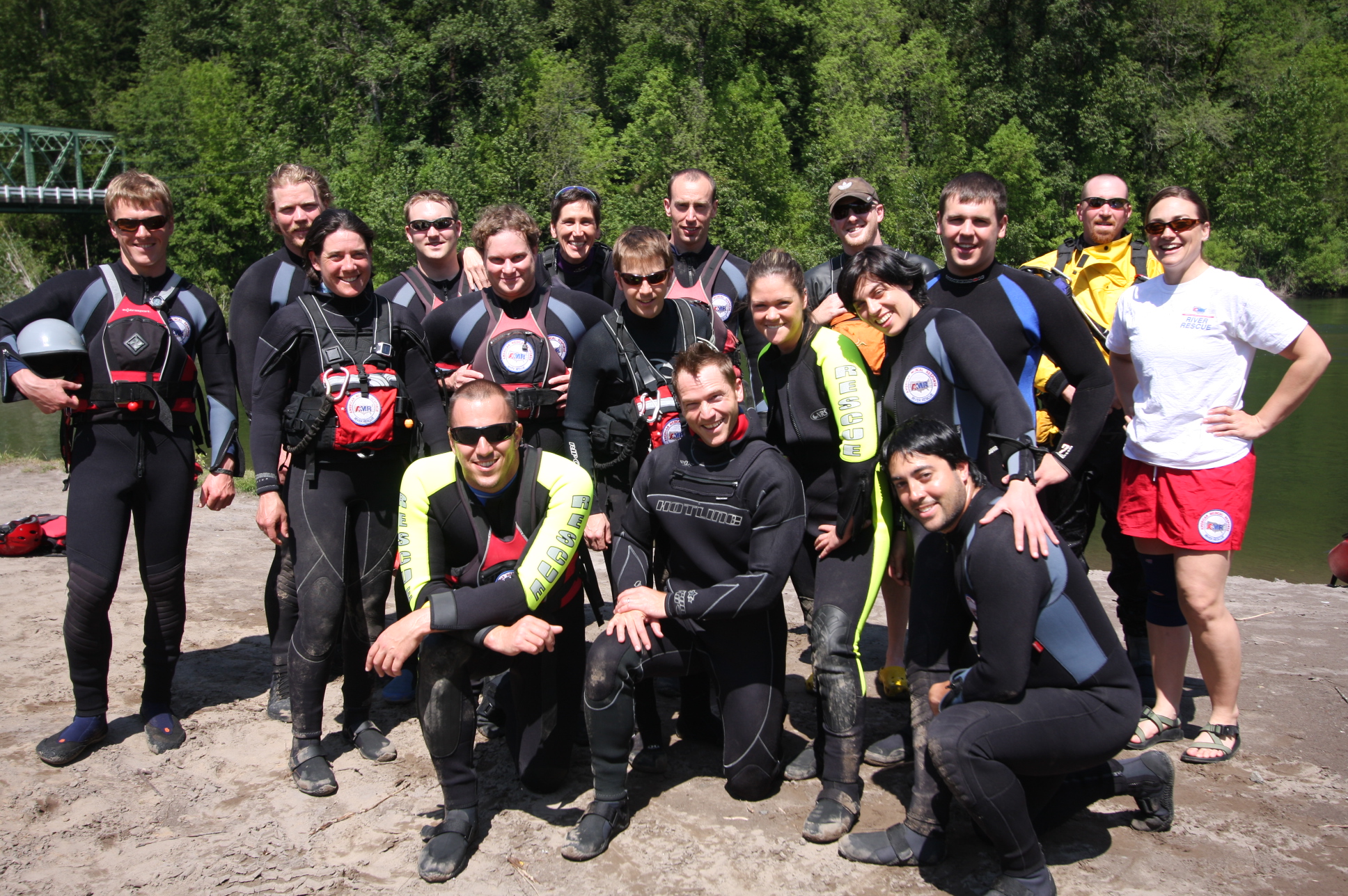 The Portland Oregon AMR River Rescue Team.